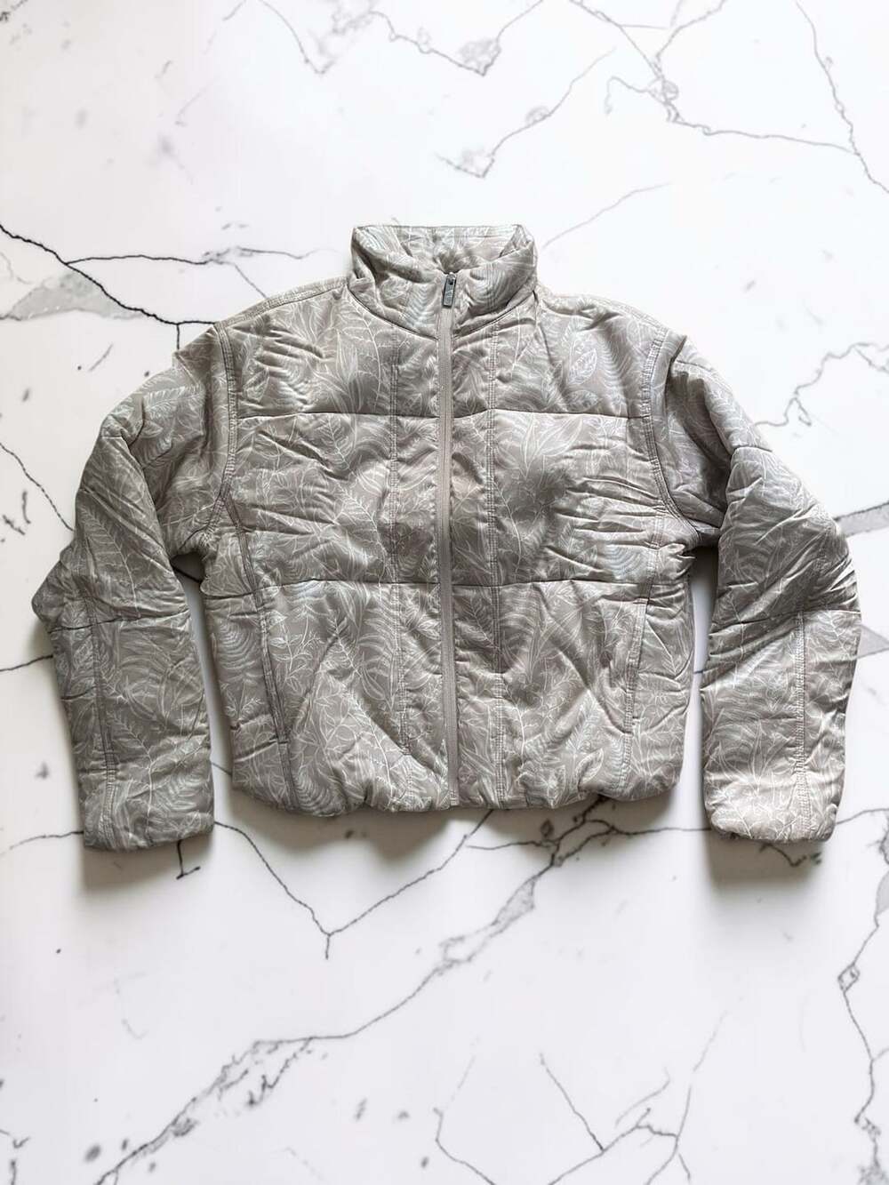 Travis Mathew Puffer Botanical Jacket In Color Atmosphere